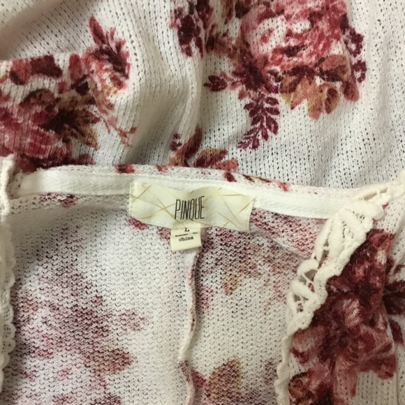 Pinque Open Front Cardigan - Picture 3 of 5